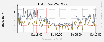 EcoWitt - Wind Speed
